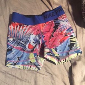 Nike pro athletic shorts